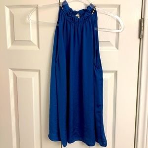 Zara Basic tank with gold chain